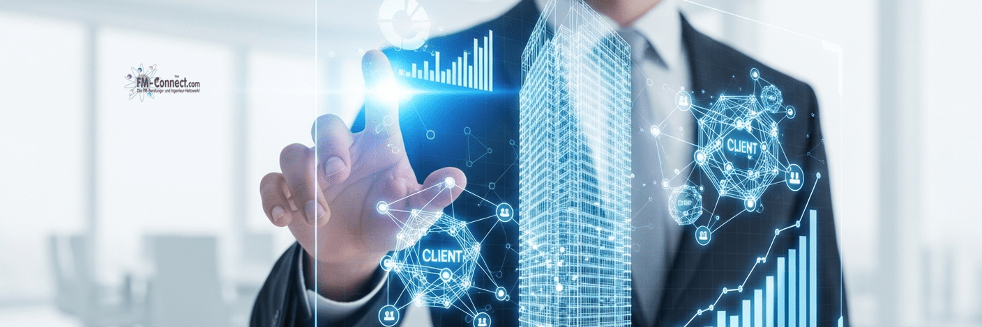 Kundenlösungen und Dienstleistungen im digitalen FM- und Gebäudemanagementmarkt